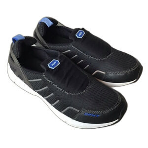 DKNY Black Slip-On Sneakers Women’s Size 7.5 | Comfort Knit Walking Shoes